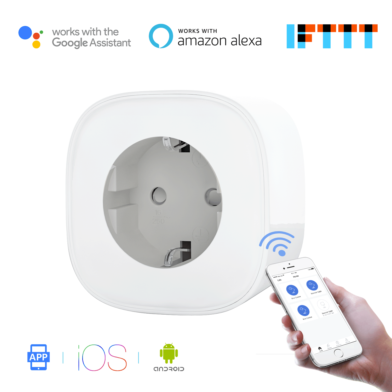 Refoss WLAN Schalter Universal Smart WiFi Switch Mit Fernbedienung