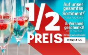 1/2 Preis + gratis Versand ab 18 Flaschen bei Weinvorteil