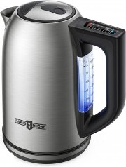 1,7L Wasserkocher Edelstahl mit Temperatureinstellung und 2200W