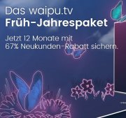 WAIPU TV-Streaming Dienst 50% billiger - Sport, Serien, Sophia Thelen, Dokus uvm.
