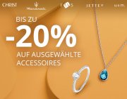 10%, 15% oder 20% Rabatt auf &uuml;ber 4.700 ausgesuchte Uhren und Schmuckst&uuml;cke bei Christ