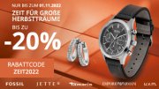 10%, 15% oder 20% Rabatt auf &uuml;ber 8.600 ausgesuchte Uhren und Schmuckst&uuml;cke bei Christ