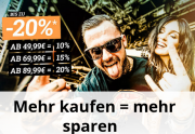 10%, 15% oder 20% Staffelrabatt auf das komplette Bekleidungssortiment bei EMP