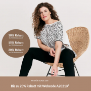 10%, 15% oder 20% Staffelrabatt auf das komplette Sortiment bei Adler