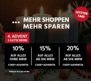 10%, 15% oder 20% Staffelrabatt auf das komplette Sortiment bei Jeans Direct