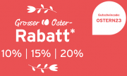 10%, 15% oder 20% Staffelrabatt im Oster-Sale bei Tchibo