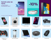 10% Adventsrabatt auf Technik & Haushaltsger&auml;te bei Ebay