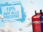 10% auf alle Proteine beim Muskelmacher Shop