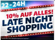 10% auf alles beim LateNightShopping bei Hagebau