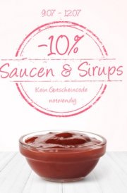 10% auf Saucen und Dips beim Muskelmacher Shop