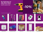10% Black Week Rabatt auf Heimwerker, Garten & Terrasse, Business & Industrie und mehr bei Ebay