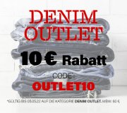 10 Euro Extra-Rabatt auf bereits reduzierte Jeans bei Jeans Direct