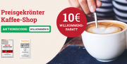 10 Euro Rabatt auf das gesamte Kaffee-Sortiment bei Cafori