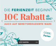 10 Euro Rabatt auf fast alles inkl. bereits reduzierte Artikel im Sale bei Parf&uuml;merie Pieper