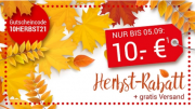 10 Euro Rabatt auf fast alles + kostenloser Versand bei Weltbild