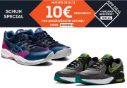 10 Euro Rabatt auf jedes Paar Schuhe bei SportScheck