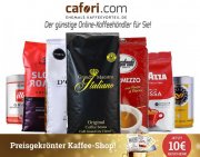 10 Euro Rabatt auf preisgekr&ouml;nten Premium Kaffeesorten bei Cafori