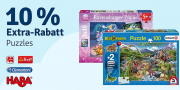 10% Extra-Rabatt auf alle Artikel aus der Kategorie Puzzle im MyToys Shop