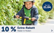 10% Extra-Rabatt auf alle Kinderfahrzeuge bei MyToys