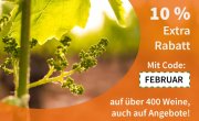 10% Extra-Rabatt auf alle Weine (auch bereits reduzierte) im Sortiment im Weinvorteil Shop