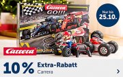 10% Extra-Rabatt auf alles von Carrera bei MyToys
