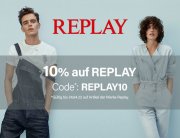 10% Extra-Rabatt auf alles von REPLAY bei Jeans Direct