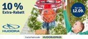 10% Extra-Rabatt auf Artikel der Marke Hudora im MyToys Shop