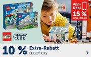 10% Extra-Rabatt auf Artikel von LEGO City bei MyToys