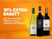 10% Extra-Rabatt auf ausgesuchte Weine bei Weinvorteil