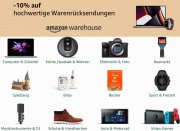 10% Extra-Rabatt auf ausgew&auml;hlte Warehouse Artikel bei Amazon