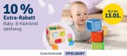 10% Extra-Rabatt auf Baby- und Kleinkindspielzeug im MyToys Shop