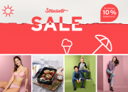 10% Extra-Rabatt auf bereits reduzierte Mode, Schmuck, Sport & Wohnen im Sommer Sale im Tchibo Shop