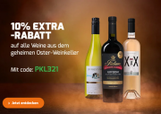 10% Extra-Rabatt auf bereits reduzierte Weine bei Weinvorteil