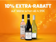 10% Extra-Rabatt auf bereits reduzierte Weine bei Weinvorteil