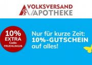 10% Extra-Rabatt auf das komplette Sortiment bei Versandapotheke