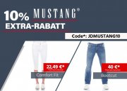 10% Extra-Rabatt auf die komplette Mustang Bekleidung f&uuml;r Damen und Herren bei Jeans Direct