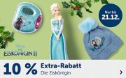 10% Extra-Rabatt auf fast 800 Eisk&ouml;nigin Artikel bei MyToys