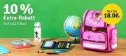 10% extra Rabatt auf Schulartikel bei Mytoys