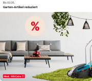 10% Extra-Rabatt auf tausende ausgew&auml;hlte Garten Artikel bei Otto