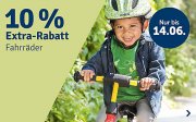 10% Extra-Rabatt On Top auf alle Fahrr&auml;der im MyToys Shop