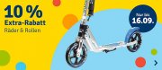 10% Extra-Rabatt On Top auf alle Kinderfahrzeuge im MyToys Shop