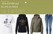 10% Extra-Rabatt On Top auf alles im Sale f&uuml;r Damen, Herren und Kinder im ABOUT YOU Shop