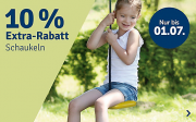 10% Extra-Rabatt On Top auf Schaukeln im MyToys Shop