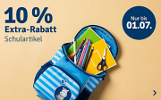 10% Extra-Rabatt On Top auf Schulartikel im MyToys Shop