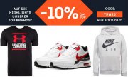 10% Extra-Rabatt On Top auf Top Brand Highlights bei SportScheck