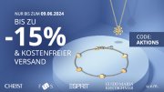 10% oder 15% Rabatt auf &uuml;ber 9.700 ausgesuchte Uhren und Schmuckst&uuml;cke bei Christ