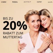 10% oder 20% Rabatt auf ausgesuchte Uhren Schmuckst&uuml;cke zum Muttertag bei Christ