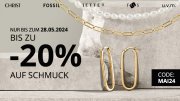 10% oder 20% Rabatt auf &uuml;ber 8.700 ausgesuchte Uhren und Schmuckst&uuml;cke bei Christ
