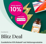 10% Rabatt auf Aktionsprodukte bei DocMorris