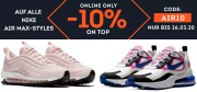 10% Rabatt auf alle Air Max-Styles im SportScheck Shop